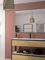 Panneau mural Kinewall Design 125x250cm Enduit terracotta - KINEDO R&eacute;f. PM828