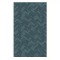 Panneau mural Kinewall Design 150x202cm Zellige lagon chevrons - KINEDO R&eacute;f. PM973