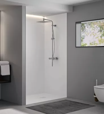Panneau mural Kinewall Design 150x250cm Blanc satin� - KINEDO R�f. PM561