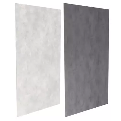 Panneau mural Panolux hauteur 2,55m texture Ciment clair / Gris graphite - JACOB DELAFON R�f. E63030-D40