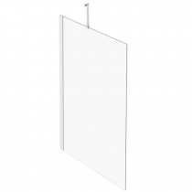 Pare-bain Brive 75cm verre transparent profilés Chrome  - Jacob Delafon Réf. E6D500-GA