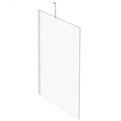 Pare-bain Brive 85cm verre transparent profil�s Chrome - Jacob Delafon R�f. E6D501-GA