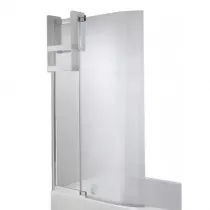Pare-bain pivotant Malice 95x150cm Chrome + &eacute;tag&egrave;re incluse - JACOB DELAFON R&eacute;f. CE6D069-00