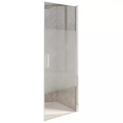 Paroi de douche pivotante Smart Design Solo P 100cm verre cosmos profil� Chrom�  - KINEDO R�f. PA90176CCOE