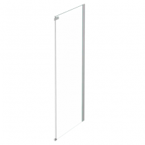 Paroi fixe Contra 100cm verre Transparent profilé Chromé - Jacob Delafon Réf. E22FC100-GA