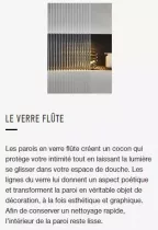 Paroi fixe Contra 140cm verre flute profil&eacute; Noir mat - JACOB DELAFON R&eacute;f. CE22W140S1-BL