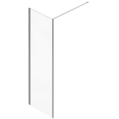 Paroi fixe Serenity 80cm verre transparent profil� Chrom� - Jacob Delafon R�f. E14WK80-GA