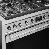 Piano de cuisson \ Opera PRO\  100 cm Inox- SMEG Elite R&eacute;f. A10G002PTX