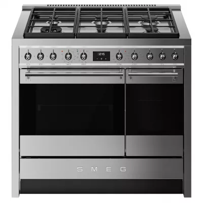 Piano de cuisson \ Opera PRO\  100 cm Inox- SMEG Elite R�f. A10G002PTX