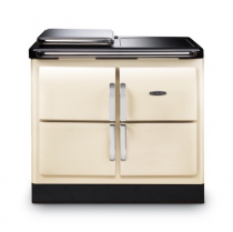 Piano de cuisson 100cm Rayburn Ranger 3 fours / Plaque de cuisson fonte + 2 induction Lin - AGA Réf. RRE100-3ILIN
