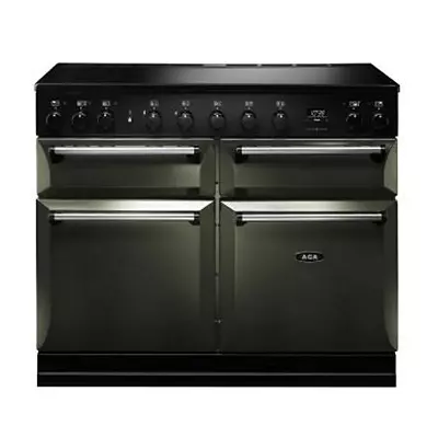 Piano de cuisson 110cm Master Chef Deluxe 2 fours XXL / 5 foyers induction Anthracite - AGA R�f. MDX110EIPWT