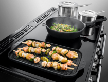 Piano de cuisson 110cm Master Chef Deluxe 2 fours XXL / 5 foyers induction Anthracite - AGA Réf. MDX110EIPWT