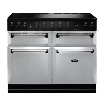 Piano de cuisson 110cm Master Chef Deluxe 2 fours XXL / 5 foyers induction Gris Perle - AGA R�f. MDX110EIPAS