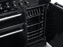 Piano de cuisson 90c Master Chef Deluxe 2 fours + grill / 5 foyers induction Rouge Airelle - AGA Réf. MDX90EICBY