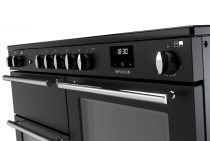 Piano de cuisson Infusion 110cm 2 fours + 1 grill / 5 foyers induction Charbon mat satiné - Falcon Réf. INFO110EIPCBL/CM-E1