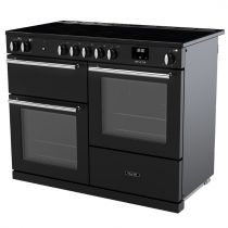 Piano de cuisson Infusion 110cm 2 fours + 1 grill / 5 foyers induction Charbon mat satiné - Falcon Réf. INFO110EIPCBL/CM-E1