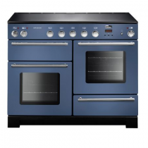 Piano de cuisson Infusion 110cm 2 fours + 1 grill / 5 foyers induction Roche bleue - Falcon Réf. INF110EISB/-EU