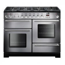 Piano de cuisson Infusion 110cm mixte 2 fours + 1 grill / 6 foyers gaz Inox - Falcon Réf. INF110DFSS/-EU