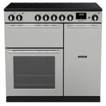 Piano de cuisson Infusion 90cm 2 fours + 1 grill / 5 foyers induction Inox / Chromé - Falcon Réf. INF90EISTST/CM-E1