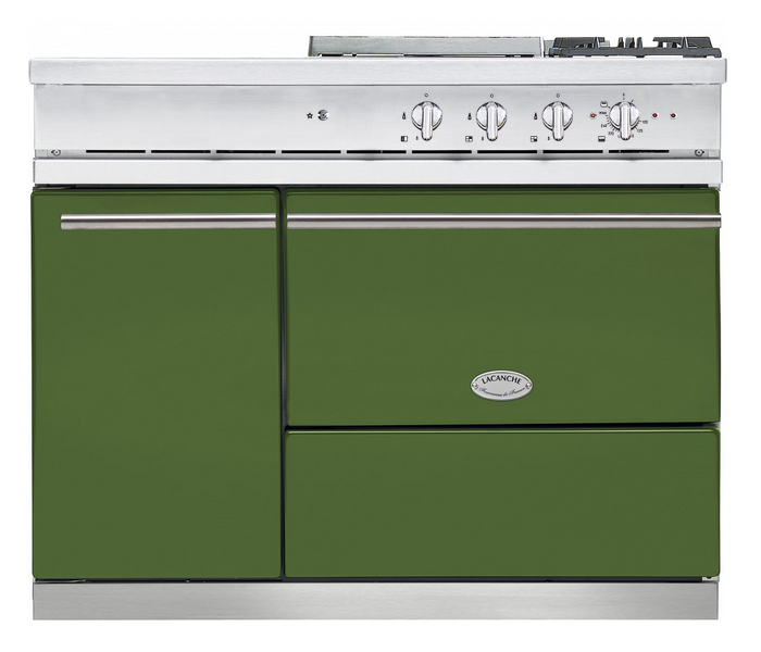 Piano de cuisson Lacanche Sully 1800-G Modern 2 fours électrique / 3 feux  gaz - 24 coloris au choix