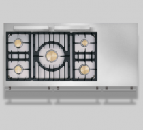 Piano de cuisson Lacanche Cluny 1400-D Modern 2 fours électrique / 5 feux gaz - 24 coloris au choix