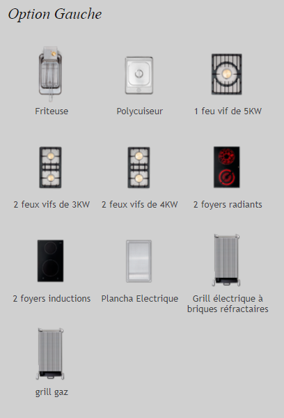 Plat classique pour four (530x405/455) et armoires - LACANCHE Réf. PLF530