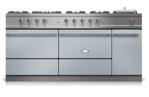 Piano de cuisson Lacanche Sully 1800-D Modern 2 fours gaz (2 x 4 kW) / plaque de cuisson classique 3 feux gaz - 24 coloris au ch