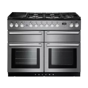 Piano de cuisson Nexus SE 110cm 3 fours �lectriques / 5 foyers gaz + 2 radiant Inox - FALCON R�f. NEXSE110DFSS/C-EU