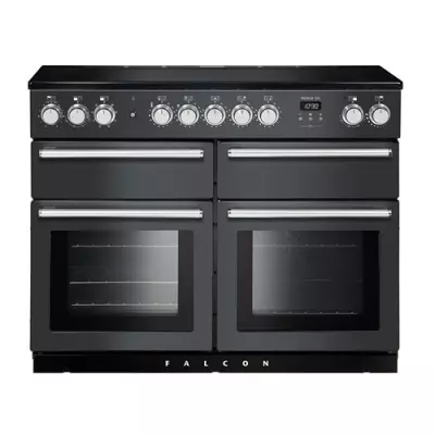 Piano de cuisson Nexus SE 110cm 3 fours �lectriques / 5 foyers induction Gris ardoise  - FALCON R�f. NEXSE110EISL/C-EU