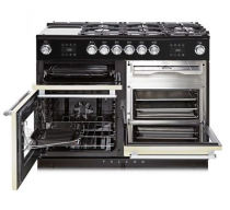 Piano de cuisson Nexus Steam 110cm four multifonction + four vapeur / 5 gaz + 2 vitro Ivoire - FALCON Réf. NEX110SODFIV/C-EU