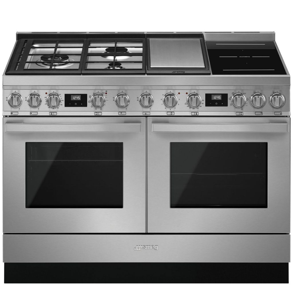 PIANO DE CUISSON MIXTE SMEG 90CM HYDROLYSE INOX