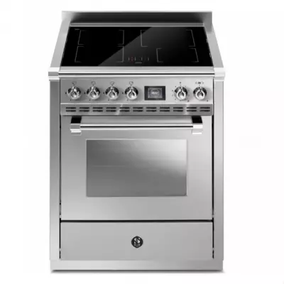 Piano de cuisson STEEL Ascot 70cm AQ7S-4I 1 four combi steam / 4 foyers induction en finition inox (autres coloris en option)