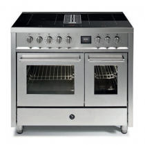 Piano de cuisson STEEL Enfasi Mistral 100cm EQ10FF-4FIKW 1 four multifonction + 1 four traditionnel / table de cuisson aspirante