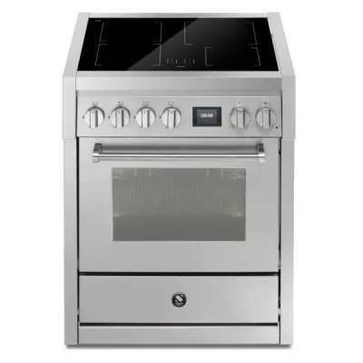 Piano de cuisson STEEL Genesi 70cm GQ7S-4I 1 four combi steam / 4 foyers induction en finition inox (autres coloris en option)