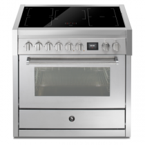 Piano de cuisson STEEL Genesi 90cm GQ9S-5FI 1 four combi steam / 5 zones induction en finition inox (autres coloris en option)