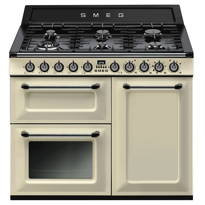 Smeg, Victoria, Les centres de cuisson Gris Ardoise