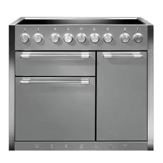 Piano MERCURY 100cm 2 fours �lectriques / 5 foyers induction Inox - FALCON R�f. MCY1000EISS/-EU