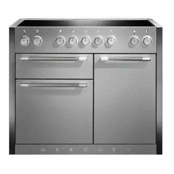 Piano MERCURY 110cm 2 fours �lectriques / 5 foyers induction Inox - FALCON R�f. MCY1082EISS/-EU