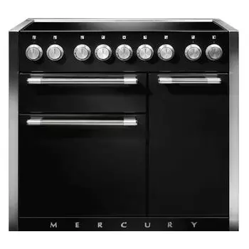 Piano MERCURY 110cm 2 fours �lectriques / 5 foyers induction Noir brillant - FALCON R�f. MCY1082EIGB/-EU