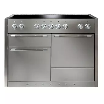 Piano MERCURY 120cm 2 fours �lectriques / 5 foyers induction Inox - FALCON R�f. MCY1200EISS/-EU