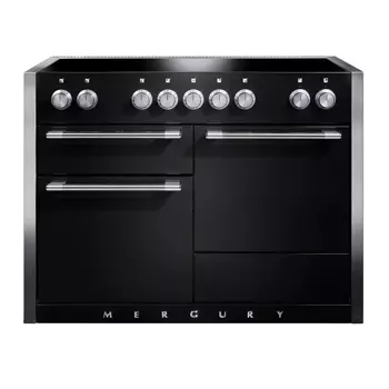 Piano MERCURY 120cm 2 fours �lectriques / 5 foyers induction Noir brillant - FALCON R�f. MCY1200EIGB/-EU