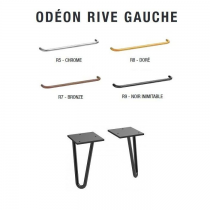 Pieds 12cm Odéon Rive Gauche GOLD - JACOB DELAFON Réf. EB2568-GLD