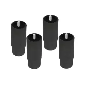 Pieds plastique Enfasi Nero Fumo - STEEL R�f. OA-PR NF