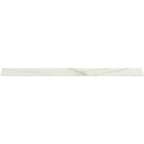 Plan céramique 240x37.3cm Marbre Calacatta Blanc pour meuble Conca - Ideal Standard Réf. T4350DH