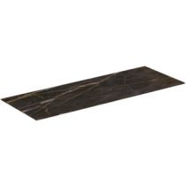 Plan céramique 80x37.3cm Marbre Noir intense pour meuble Conca - Ideal Standard Réf. T4346DG