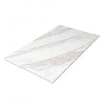 Plan de toilette 100cm SolidSurface Marbre blanc mat - SALGAR Réf. 97511