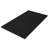 Plan de toilette 16mm sur mesure <60cm Black velvet - SALGAR Réf. 97413