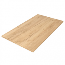 Plan de toilette 16mm sur mesure 100.1-140cm Chêne africain - SALGAR Réf. 91096