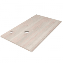 Plan de toilette 16mm sur mesure 200.1-240cm Chêne naturel - SALGAR Réf. 23164
