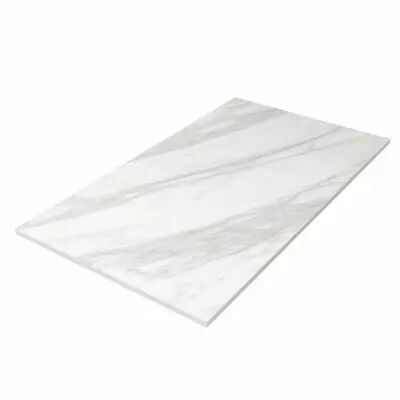Plan de toilette 60cm SolidSurface Marbre blanc mat - SALGAR R�f. 97507